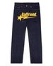 Men's Clothing style letter printed jeans men's high street fashion trend loose straight casual trousers trend_viptrois.com