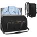travel suit bag convertible clothing bag wear-resistant foldable storage hanging clothes bag can be cross-body and can be turned_viptrois.com