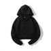 Men's Clothing Short Pullover Hooded Belly Exposed Sweatshirt High Waist Fleece Sweatshirt_viptrois.com