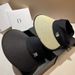 WANG King's New Foldable Knitted Fine Grass Hollow Top Summer Outdoor, Black Rubber UV Resistant Sun Hat For Women_viptrois.com