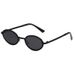Women's Metal Oval Sunglasses - Small Frame, UV400 Protection, Fashion Glasses Fashion Trends Hot-selling_viptrois.com