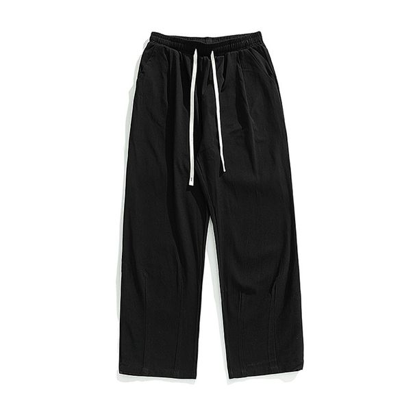 Pure Hanlu Cityboy Clothing Draped Mountain Workwear Casual Men's Spring New Straight Loose Japanese Style Long Pants_viptrois.com