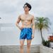 Man's clothing Fancy shorts beach shorts Adult swimming trunks Men's digital printed swimming trunks Plus size fat guy flat horns_viptrois.com