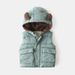 kids'clothing Boy's cotton-padded baby autumn and winter coat children's padded warm zipper coat_viptrois.com