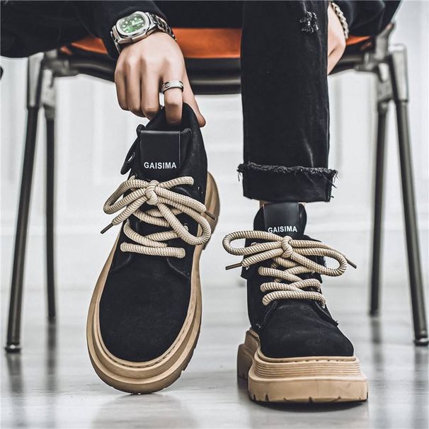 Men's Shoes 2025-- Winter New Style Men's Retro American Martens Boots_viptrois.com