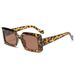 Candy Color Square Sunglasses For Men & Women - 3-Pack UV Protection (Euro-American Style)_viptrois.com