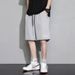 Men's Quick-Dry Basketball Shorts With Drawstring | Lightweight Stretch Fabric | Casual Athletic Shorts For Summer & Gym_viptrois.com
