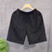 Men's Clothing Design Pattern White Shorts Men's Trendy Brand Handsome Shorts Men's Summer Home Wear Beach Pants Shorts_viptrois.com