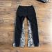 Men's Retro High Street Trend Hip Hop Straight Leg Wide Leg Casual Jeans Two Tone Digital Print_viptrois.com