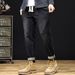 Factory Direct Supply Autumn And Winter New Elastic Waist Sports Harlan Pants Men's High-quality Heavy Industry Large-size Denim Trousers Men's_viptrois.com