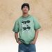 2026 American-style Washed Street Fashion Men's T-shirt With Text And Idea Print, Summer Edition_viptrois.com