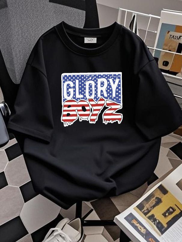 Chieff Kief Glory Boyz USA Flag Glo Gang T Shirt S-5XL New 2023 Top For Everyday Wear Homme Unisex Stylish Slightly Graphic Soft Designer Clothes_viptrois.com