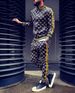 New 3D Printed Zipper Casual Striped Trendy Brand Men's Sweatshirt_viptrois.com