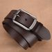 Men's Belts Student Fashion Genuine Leather Alloy Pin Buckle Belt Trendy Fashion Men's Business Belt Casual All Match Belt_viptrois.com