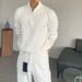 Men's Clothing Autumn And Winter Men's Chunky Cable Knit Sweater – Oversized High-Neck Zip-Up Pullover, Winter Textured Wool Blend Casual Top_viptrois.com