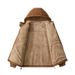 Outdoor Autumn Winter Lamb Wool Clothing Hooded Jacket For Men And Women, Thickened Fleece Warm Sweatshirt_viptrois.com