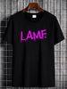 LAMF Thunders Like A Muther 70s Rock Punk T Shirt Top For Everyday Wear Stylish Designer Clothes Fashion Summer Breathable Versatile Graphic_viptrois.com