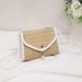 Women's Bags Straw Simple Bag Women's New Shoulder Bag Small Portable Commuting All Match Niche Women's Messenger Bag_viptrois.com