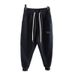 Men's Clothing New Autumn And Winter Men's Thickened Harem Casual Pants Trendy Versatile Leggings Loose Elastic Skinny Pants_viptrois.com