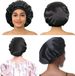 Wide brim high elastic beauty salon hair care hat female nursing satin sleeping cap chemotherapy cap shower cap_viptrois.com