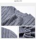 Autumn And Winter Middle-aged And Young People Casual Round Neck Jacquard Knitted Sweater Thermal Top Men's Clothing_viptrois.com