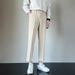 New Men's Casual Pants Light And Mature British Style Small Pants Nine-point Pants Drooping Suit Pants Men's_viptrois.com