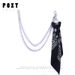 Rock Circle Bead Square Scarf Hip Hop Punk Metal Ring Pants Belt Waist Chain Trendy Men's Jeans_viptrois.com