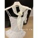 High-End Floral Scarf For Women 2025 New Versatile Printed Neck Accessory Thin Hair Tie Long Neckband Trendy_viptrois.com