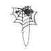 Halloween New Creative Fashionable Personalized Diamond Spider Brooch Flower Clothing Accessory_viptrois.com