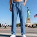 Men's Casual Straight Leg Pants - Lightweight Polyester Comfort Fit Trousers For Everyday Wear, Oversize Style, Multiple Colors (S-XXXL)_viptrois.com