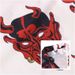 Men's Clothing A Pair Of Lapel Casual Men And Women Couple Spring And Summer Loose Color Matching Devil Digital Print Short Sleeved Trendy Brand Shirt_viptrois.com