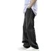Men's Clothing Men's High Stretch Casual Trousers Loose Fitting Washed Distressed Straight Leg For Formal & Casual_viptrois.com