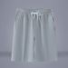 Men's Clothing Home Pants Summer Beach Pants Men's Shorts Big Pants Chinese Style Solid Color Straight Cotton And Linen Casual Pants_viptrois.com