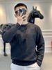 Loom Loom 2022 Men's European Style Slim Fit Sweater Round Neck Autumn Winter Casual Versatile Simple Pullover Long Sleeve Knitted_viptrois.com