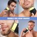 Professional men's reciprocating 2-blade IPX waterproof portable charging USB electric shaver 808_viptrois.com