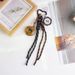 Bag Charm Bag Pendant Braided Rope Alkaline Bread Keychain Bag Pendant Blogger Same Braided Rope Simple Pendant_viptrois.com