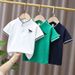 Mother&Kids Stand collar embroidered horse Polo stand collar loose knitting trend_viptrois.com