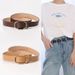 Women's Belts light luxury women's belt Internet celebrity trendy ins jeans holeless belt student versatile casual pants belt dropshipping_viptrois.com