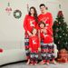 Christmas Santa Deer Snowflake letters Christmas family dress printed homewear sleep_viptrois.com
