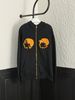 2025 Autumn Winter New Collaboration Men's Black Fashion Trend High-End Zipper Pocket Sweatshirt Jacket_viptrois.com