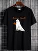 Trick Or TweeT T Shirt Cockatiel Halloween Bird Mom Unisex Soft Top For Everyday Wear Stretched Stylish Designer Clothes Fashion Slightly Casual_viptrois.com