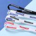 Double sided printed shoelaces for men and women, double layer flat round white shoes, canvas shoes, letters, black and white shoelaces_viptrois.com