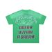 Men's Retro Green Hot Diamond T-shirt Summer Printed Loose Hip Hop Street Couple Top_viptrois.com