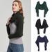 Unisex Scarf cape Solid color acrylic wool knitted scarf with sleeves_viptrois.com