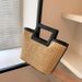 Women's Shoulder Bags Trendy And Fashionable Large-capacity Bags, Women's Hand-held Tote Bags, Retro And Elegant Bags For Women, Woven_viptrois.com