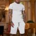 Men's Summer Sportswear Set - Breathable Quick-Dry Short Sleeve T-Shirt & Shorts For Gym, Running, Casual Wear (Multiple Colors & Sizes)_viptrois.com