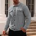 European And American Men's Hoodie For Autumn And Winter, Corduroy Retro Work Jacket With Multiple Pockets_viptrois.com