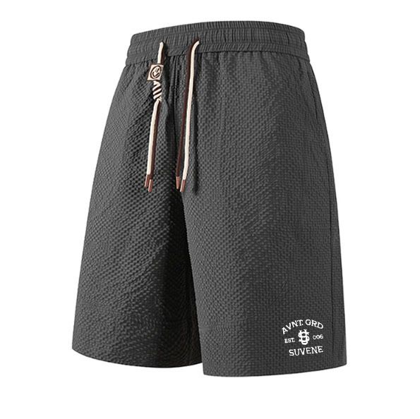 Men's Clothing Letter Printing Quick Drying 5 Point Shorts Street Fashion Y2K Jacquard Shorts_viptrois.com