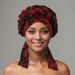 New Gold Silk Elastic Print Double Braid Strap Pirate Long Tail Hat National Fashion All Match Headscarf_viptrois.com