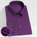 Men's Stretch Comfort Dress Shirt – Slim Fit Professional Office Wear, Wrinkle-Resistant & Breathable, White Formal Shirt For Interviews & Business_viptrois.com